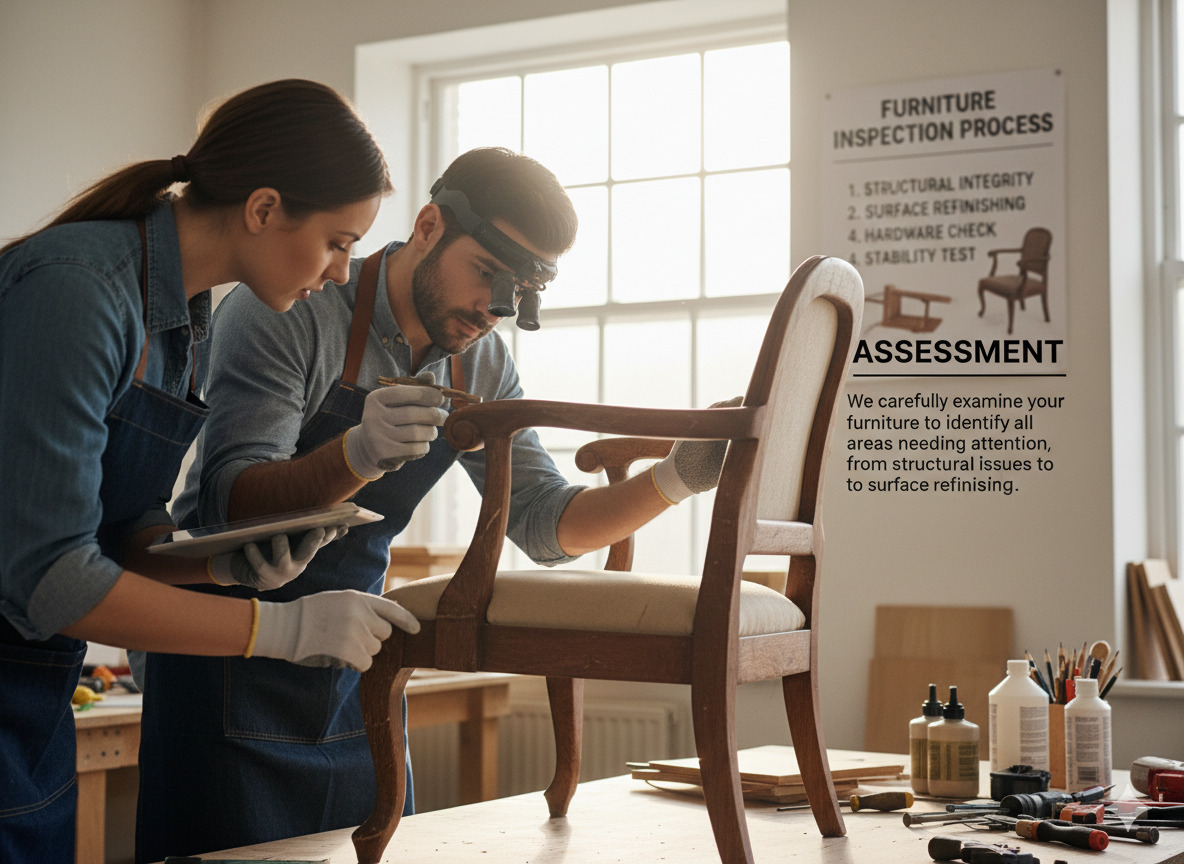 Furniture inspection process